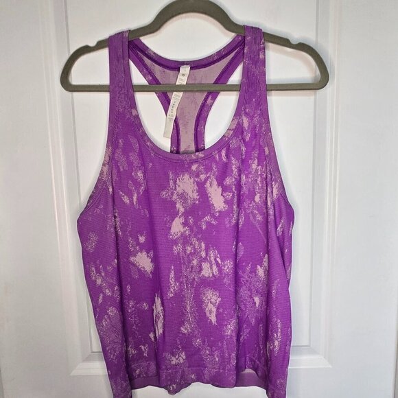 Lululemon Swiftly Tech RB Tank 2.0 *Race Length - Shadow Bloom Moonlit Magenta - Picture 7 of 10